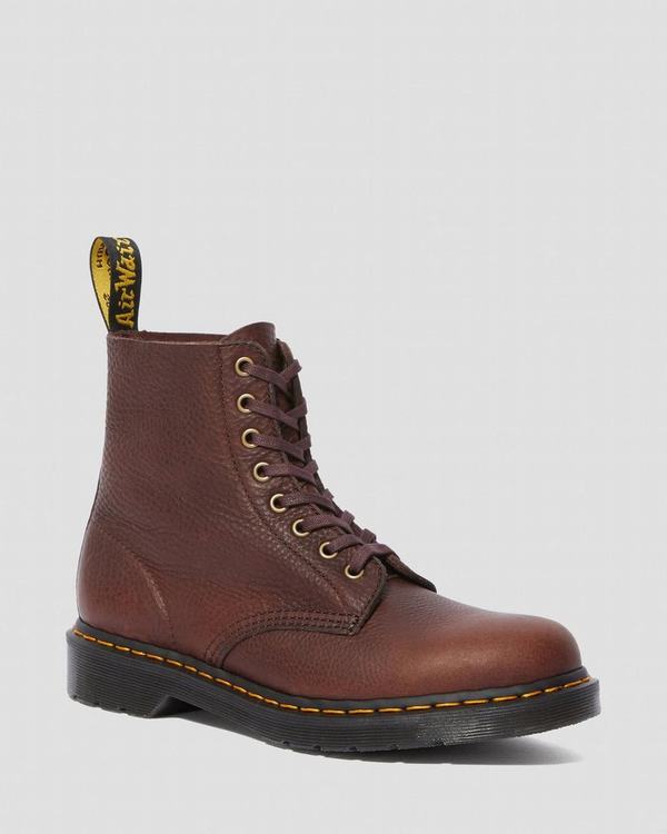 Dr Martens Dámské Kotníkové Boty 1460 Pascal Ambassador Hnědé, CZ-591486